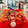 1pc Football Team Design Area Rug - Non-Slip, Soft & Cozy Floor Mat for Living Room, Bedroom, Office - Indoor/Outdoor Decorative Carpet