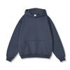 Men's Fleece Hoodie 350G Heavyweight Solid Color Oversized Pullover Fall Winter Streetwear