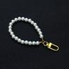 Imination Pearl Wrist Lanyard Keychain Anti-Lost Phone Charm Strap Pendant