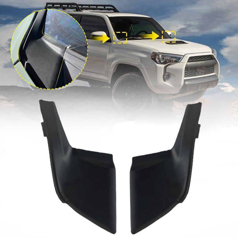1 Paio Copertura Estensione Laterale Carenatura Parabrezza per Toyota 4Runner 2010-2023