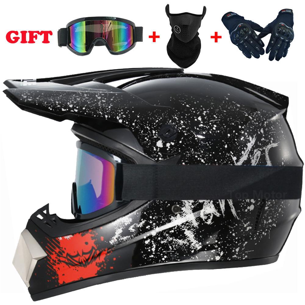Motorcycle Helmet Men Women Moto Helmet Scooter  Helmet Winter Full-Cover Personality Motorcycle Four Seasons Universal Gifts