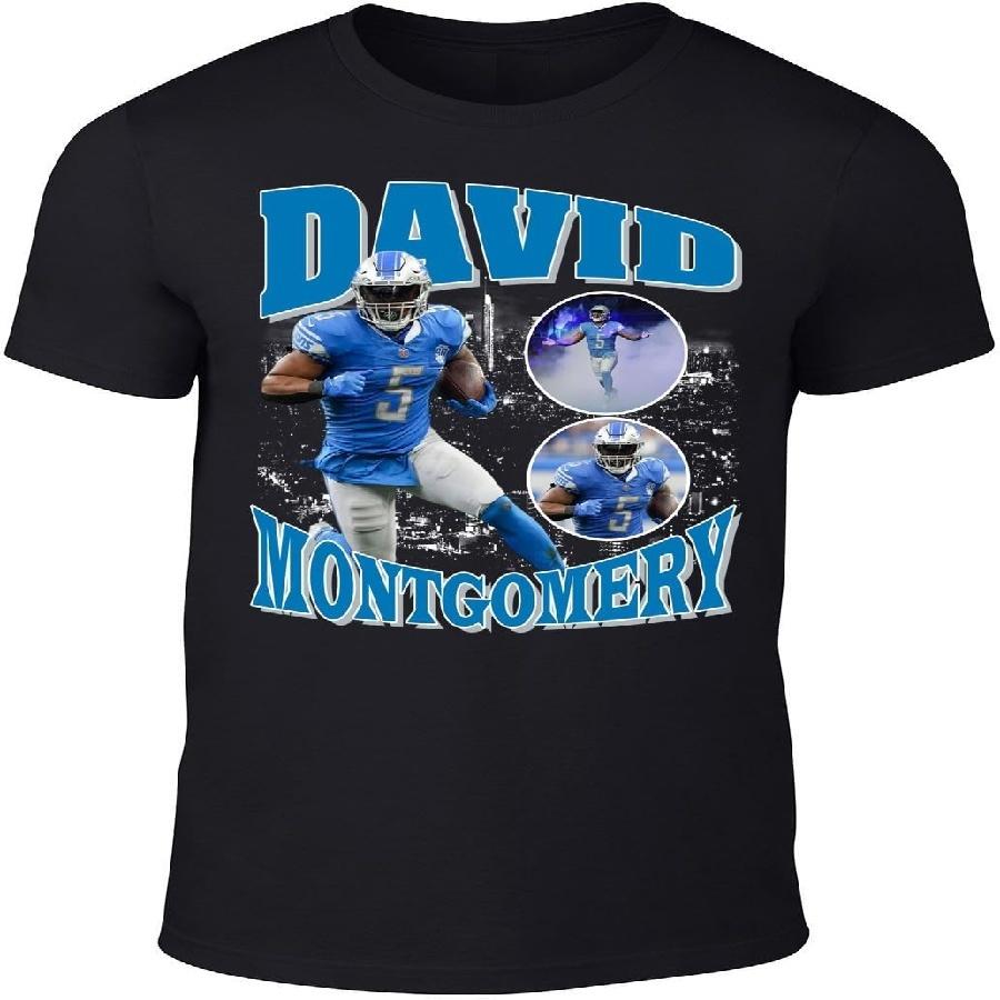 DeeTeeGee Black David Montgomery Bootleg Style T-Shirt XXXXXL чёрный