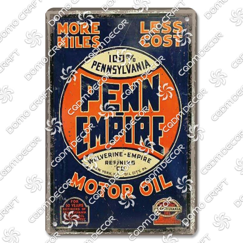 Motor Oil Poster Vintage Metal Plate Energol Oilzum Car Parts Oil Change Metal Tin Signs Wall Decor Garage Club Man Cave