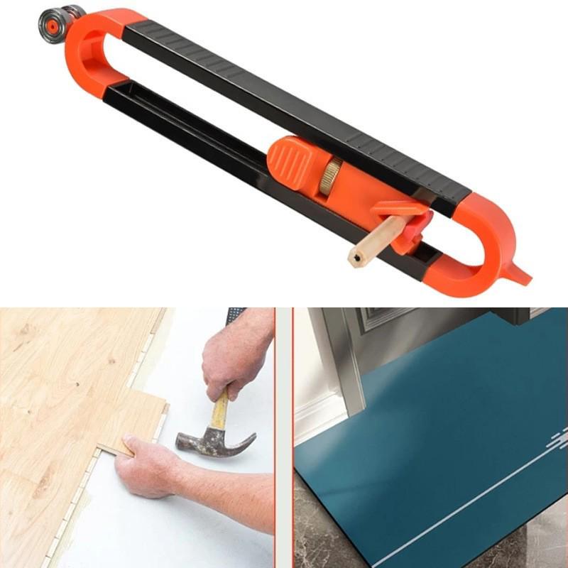 Cross-Border Contour Gauge: Woodworking Shape Tool with Lock for Irregular Measurements