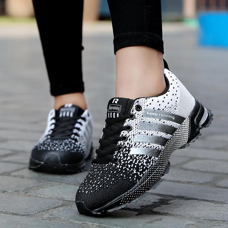 Erkek Lüks Moda Antrenörü Atletik Casaul Sneaker Loafer Nefes Alabilir Koşu Yürüyüş Koeiua Kadın Tenis Açık Hava Spor Ayakkabıları