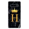 Literă Alphabet Crown AJ Husă pentru telefon pentru Samsung Galaxy S10 Plus S20 FE S21 S22 Ultra S10E S9 S8 + S7 Edge J4 Carcasă