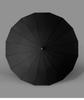 Extra Large Windproof Golf Umbrella: All-Fiber, Long Handle, Automatic, Sun & Rain Protection