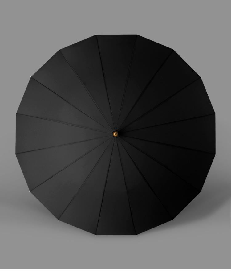 Extra Large Windproof Golf Umbrella: All-Fiber, Long Handle, Automatic, Sun & Rain Protection