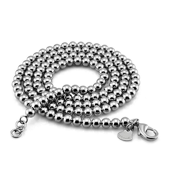 Men'S Bead Chain Platinum-Plated Japanese Men'S And Women'S New Temperament Jewelry