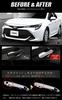 Corolla Sport Door Knob Cover Garnish 4 Pieces Medium YOURS [Plated Type] [Material ABS] yh002-7508 [2]