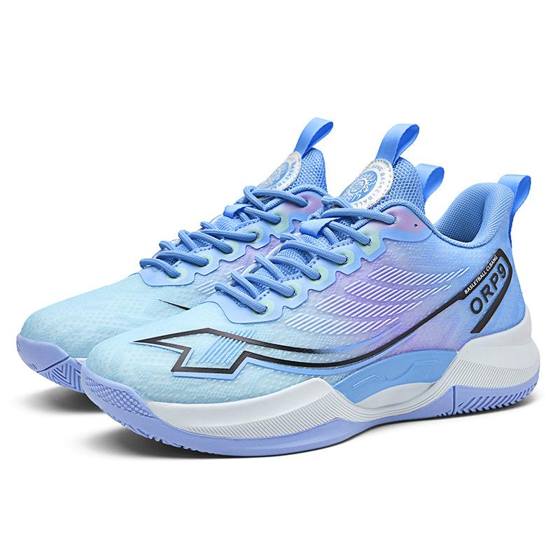 Boys' middle-aged and older children's basketball shoes Men's and women's sports shoes Men's 2025 new summer mesh children's sports shoes