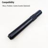 Billiard Cue Extension 240mm to 340mm Length Adjustable Carbon Tube Pool Cue Extension Billiard Accessories