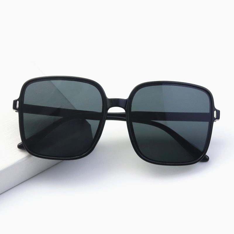 Square Sunglasses Women'S Sunglasses Gradual Change Color Glasses Women'S Uv Protection Large Frame Thin Glasses Frame