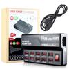 100W Multi-Port USB Charger, 12-Port and 20-Port Options for Simultaneous Phone Charging