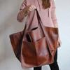 Large Tote Bags For Women,Huge Oversized Leather Tote Bag,Extra Large Capacity Bucket Purse And Handbag For Work