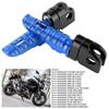 Yctze Pair of Front Foot Pegs Aluminum Alloy Pedals Fits Kawasaki Ninja Z125PRO Z250 / SL Z400Z900 (Blue)