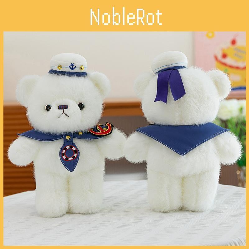 Cartoon Sailor Cute Suit Teddy Bear Plush Doll Children Companion Toy For Gift