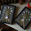 Natural High Quality Crystal  Magic Book Love Moon Crystal Decorative Notebook