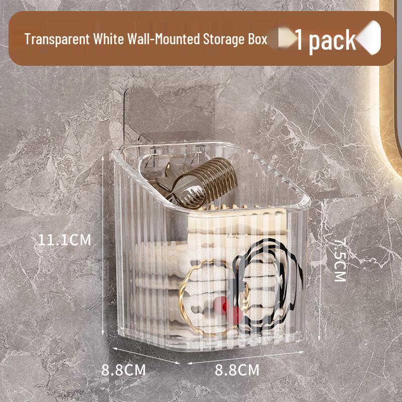 Changbaosen Drill-Free Wall Organizer for Cosmetics, Small (10-Pack)