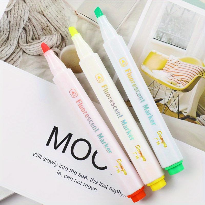 8 Farben Zeichnen Doppellinien-Umrissstift Textmarker Marker Kunststift für DIY Kunsthandwerk Färben Malen Skizzieren