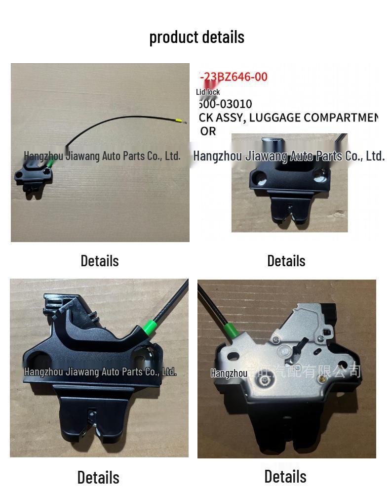 2023 Toyota BZ3 Tailgate Lock (Part 64600-03010)