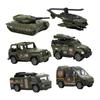 6 Pcs Pull Back And Move Alloy Vehicles, 2.7-3.2 Inch, Crash Resistant, Some Movable Joints,