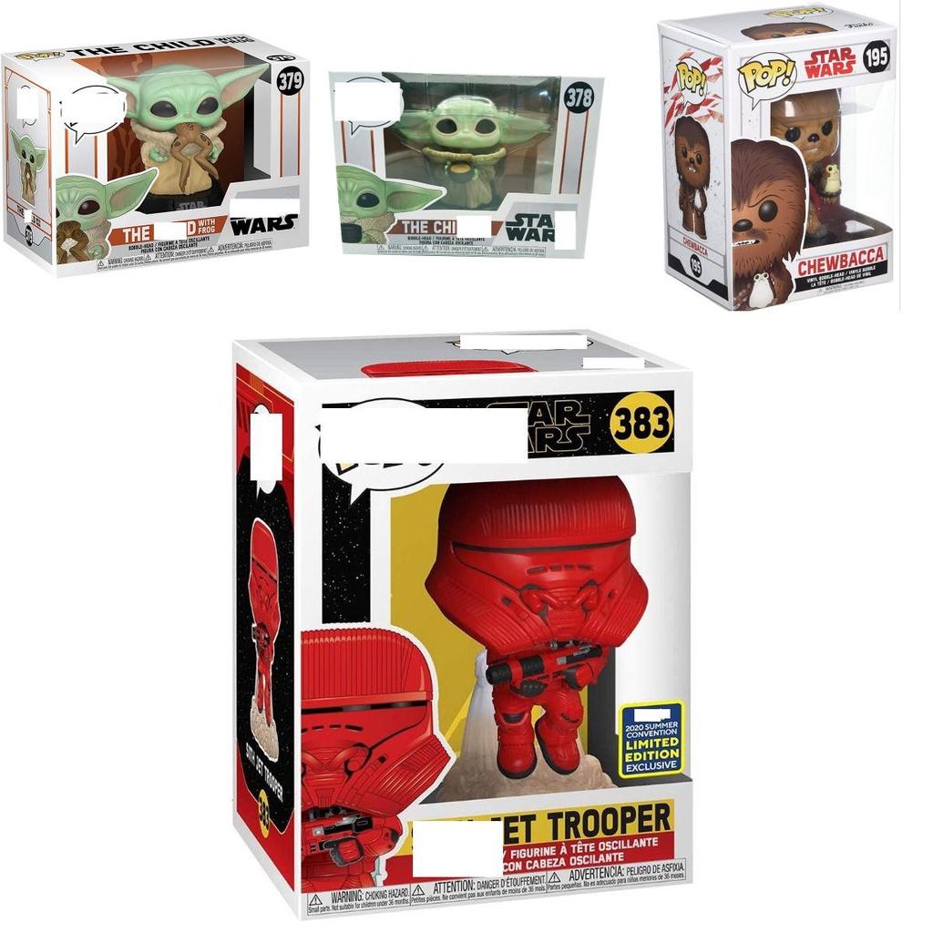 Star Wars Funko Pop Mandalorian Baby Yoda Boba Fett Action Figure Collectible**