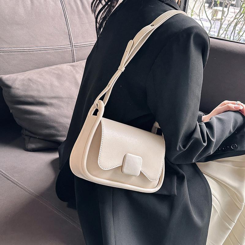 Fashionable Casual Commuter Small Square Bag 2023 Summer New Trendy Women's Shoulder Bag