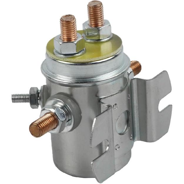 Starter Relay Solenoid Continuous Duty 6 Pin 12V for Marine for Golf Cart Winch Motor Autocrane Industrial Marine
