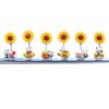Cute Panda Sunflower Bobblehead Car Ornament