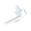 UPVC White Universal Espag Window Handle for Key Locking For Double Glazing