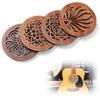 Decorative Cutout Acoustic Guitar Accessory Guitar Feedback Buster  For Acoustic Guitars