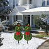 Snowman Christmas Tree Ground Plug, Suitable For Bedroom Courtyard Garden Decoration