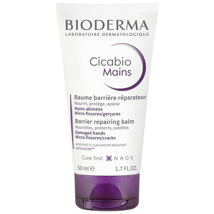 Bioderma Cicabio Crème Main Réparatrice Peaux Sèches et Abîmées 50 ml
