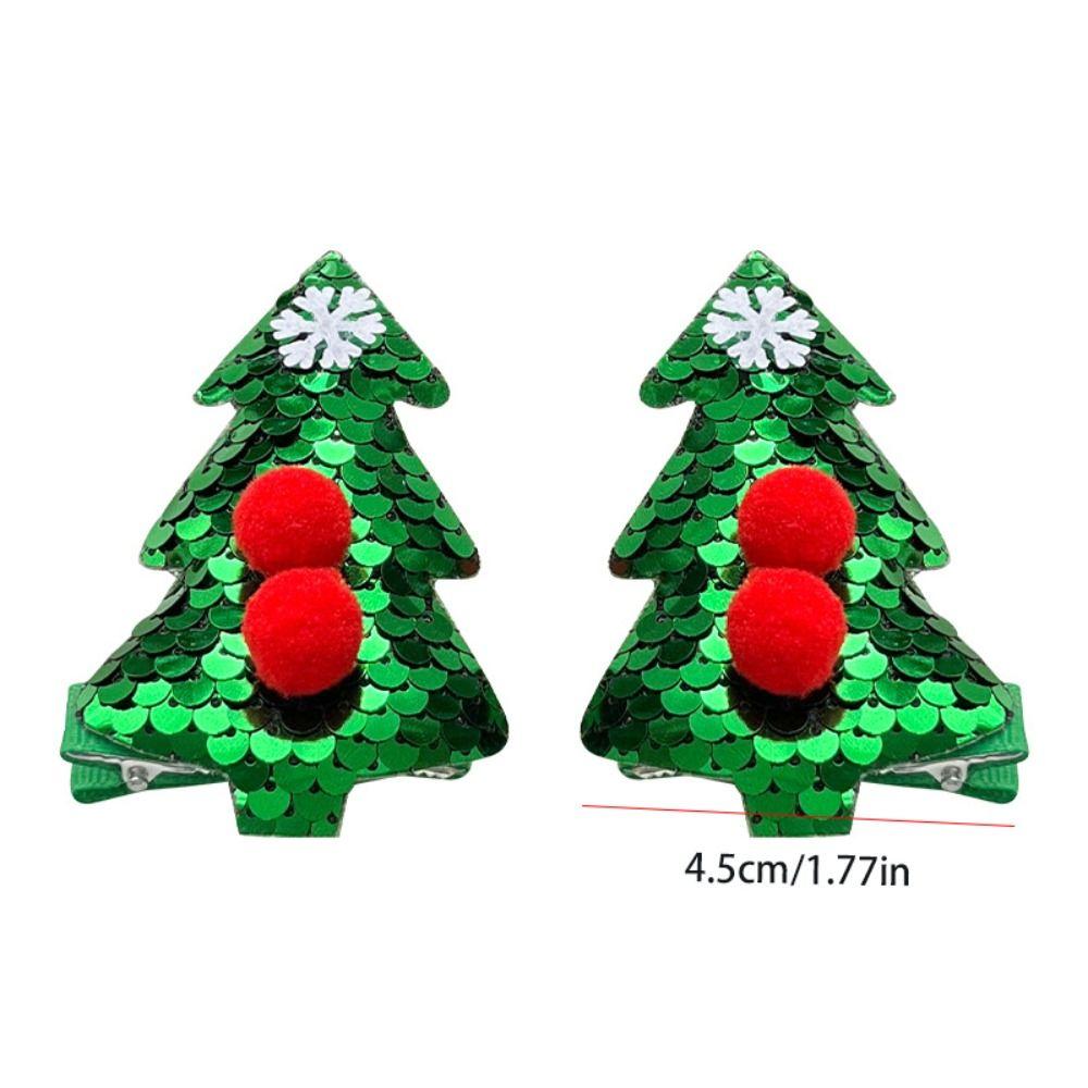 Sequin Children Antler Hair Clip Deer Horn Christmas Hairpin Lovely   Girls