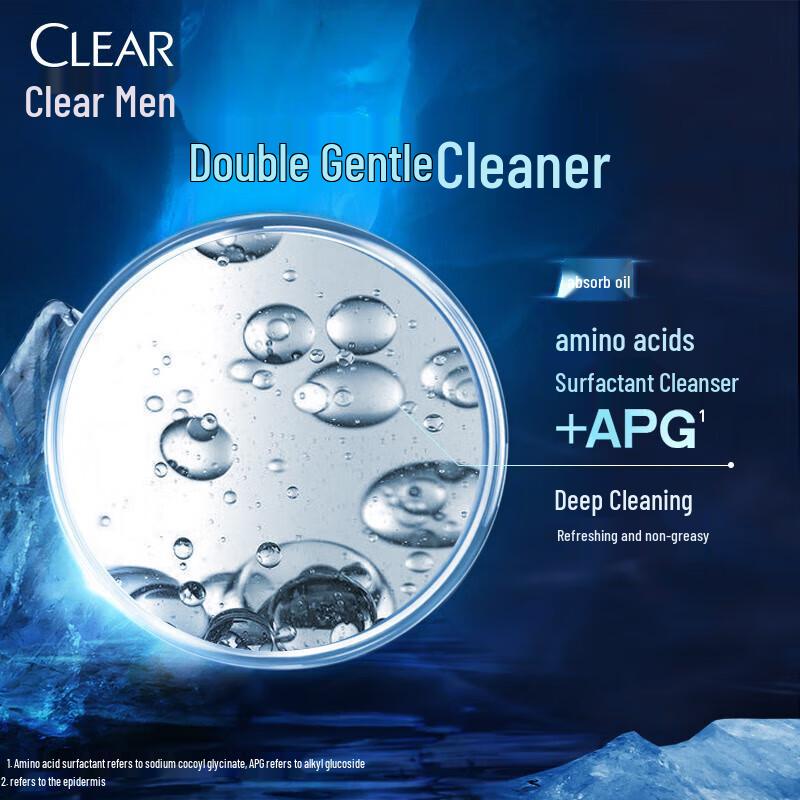Clear Men Refreshing Oil Control Cool Cleansing Gel 190g