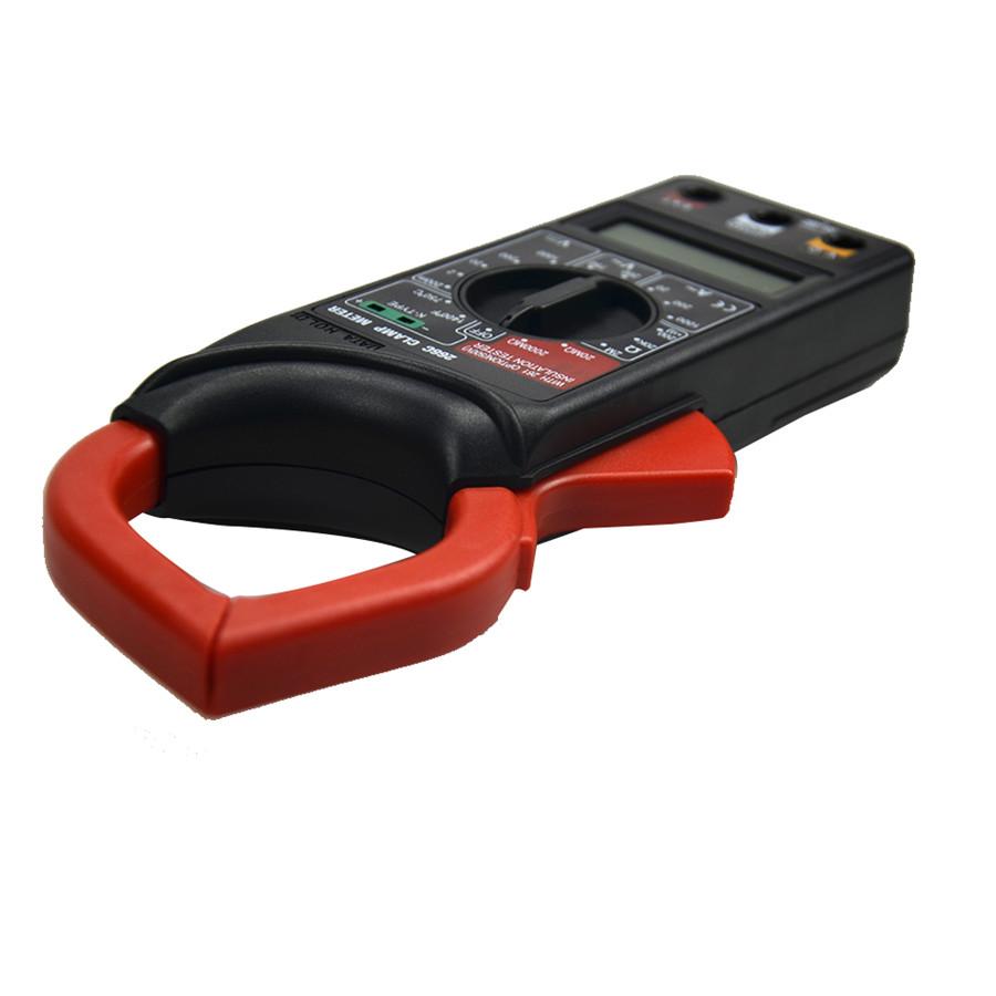 Auto Polarity Display Clamp Meter Multimeter Ohmmeter W/ Temperature Measurement