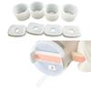 8Pieces Silicone Spill Proof-Stopper Set Leak-Stopper for Cup Straw Cover Cap Square Spill-Stopper Round Leak-Stopper