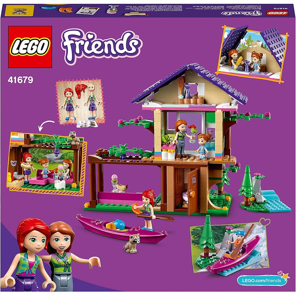 LEGO Friends Heartlake Forest House 41679 Building Blocks Set for Girls 6 Years and Up