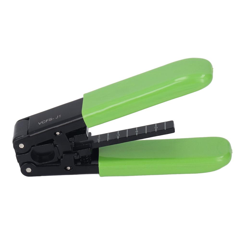 Optical Fiber Cable Stripper Portable Alloy Steel Fiber Stripping Pliers Cold Connection Tool for Fiber Construction Maintenance