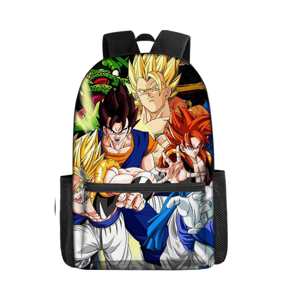 Anime Peripheral Dragon Ball Backpack Dragonball Student School Bag Wukong Polyester Backpack Backpack