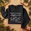 Christmas T-Shirts And Sweatshirts, Women'S Sweatshirts, Long-Sleeved Pullover Sweatshirts, Women'S Long-Sleeved Tops