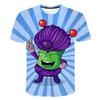 Kids Summer New Casual Funny Cartoon Game 3D Print O-neck T-shirts 3-13 Years Boys Girls Outfits Tops Children Clothes