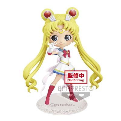 Banpresto Film Sailor Moon Eternal Q Posket SUPER SAILOR MOON Pastellfarbe