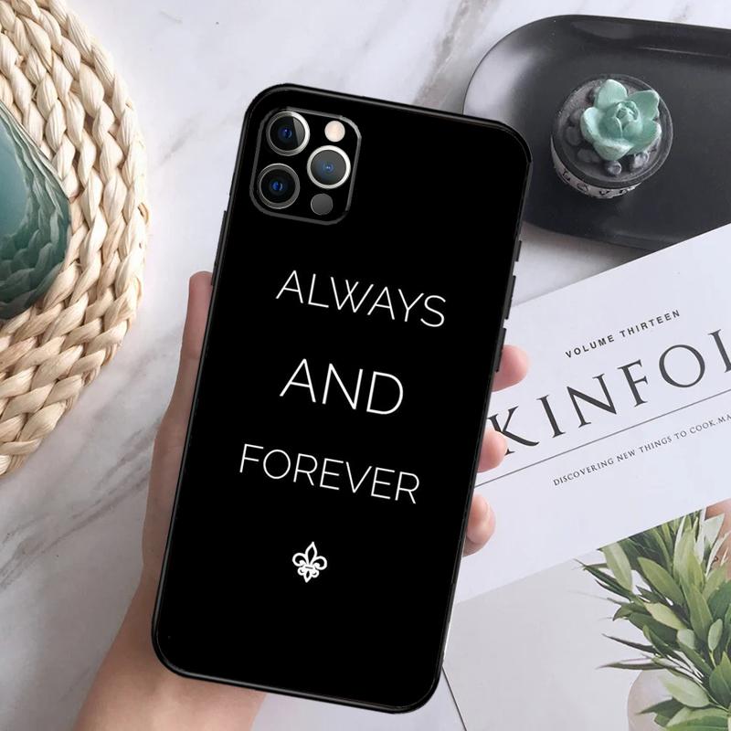 The Originals Always and Forever Handyhülle Für iPhone 16 Pro 11 12 13 14 15 Pro Max Mini XS X XR 7 8 16 Plus Hülle Coque