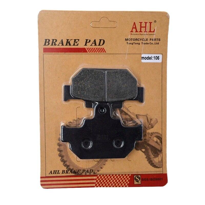 AHL Motorcycle Front Brake Pads For SUZUKI GZ250 GZ125 RM 125/250 F/G TU125 VL125 GZ250 TU250 VL250 LS650 FA106