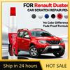 Car Dedicated Car Paint Repair Pen For 2010-2025 Renault Duster Paint Scratch Repair Accessories Orange ENJ Blue Red C70 Silver