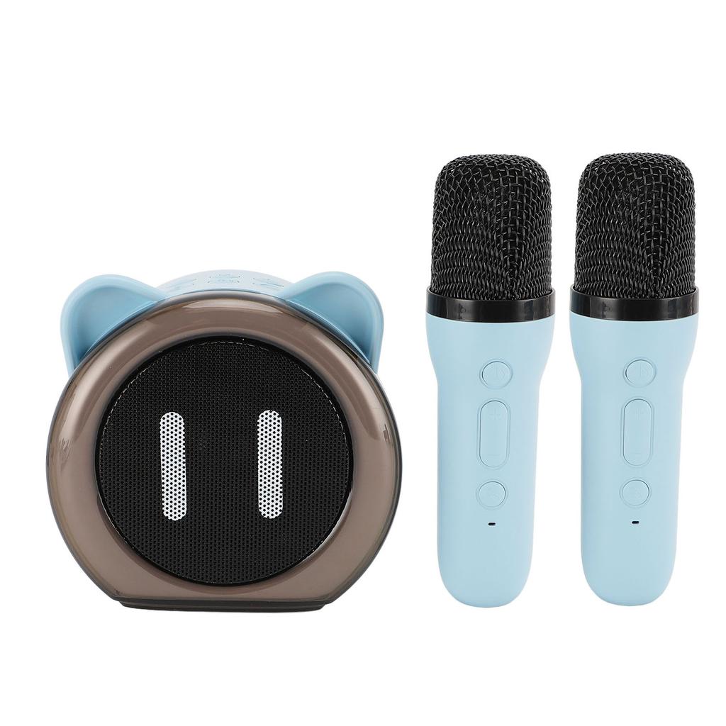 Karaoke Machine Wireless Bluetooth LED Colorful Light Stereo Sound Quality Funny Changing Sounds Portable Microphone