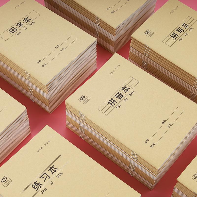 Primary School Pinyin Grid Workbook: Standard Practice Notebook