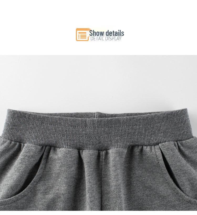 27kids Dinosaur Mid-Length Pants for Boys - Children's Casual Five-Point Trousers